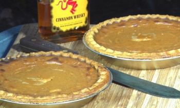 Fireball Whiskey Pumpkin Pie recipe by the BBQ Pit Boys