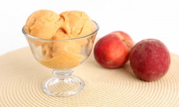 Homemade Peach Sorbet Recipe – Laura Vitale – Laura in the Kitchen Episode 809