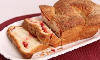 Marbled Cranberry Bread Recipe – Laura Vitale – Laura in the Kitchen Episode 494