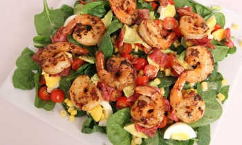 Shrimp Cobb Salad Recipe – Laura Vitale – Laura in the Kitchen