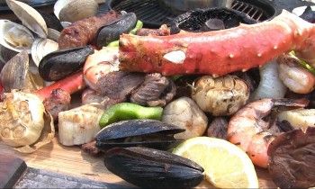 Steak and Seafood Surf & Turf by the BBQ Pit Boys