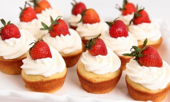 Strawberry Shortcake Cupcakes Recipe – Laura Vitale – Laura in the Kitchen Episode 753