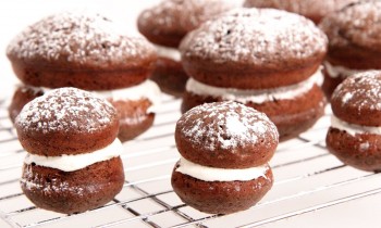 Chocolate Whoopie Pies Recipe – Laura Vitale – Laura in the Kitchen Episode 873