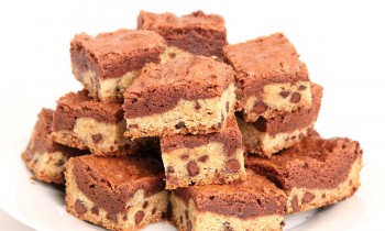 Cookie Dough Brownies Recipe – Laura Vitale – Laura in the Kitchen Episode 899