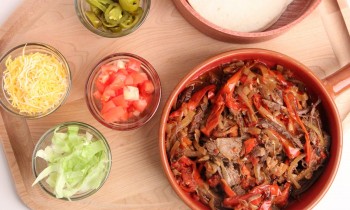 Crock Pot Beef Fajitas Recipe – Laura Vitale – Laura in the Kitchen Episode 877