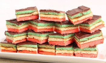 Italian Rainbow Cookies Recipe – Laura Vitale – Laura in the Kitchen Episode 882