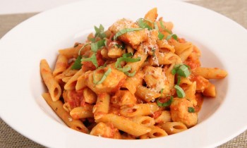 Penne Vodka with Chicken Recipe – Laura Vitale – Laura in the Kitchen Episode 862