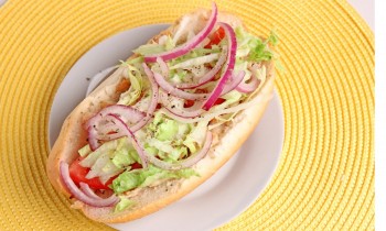 Chicken Cheesesteak Hoagies Recipe – Laura Vitale – Laura in the Kitchen Episode 920