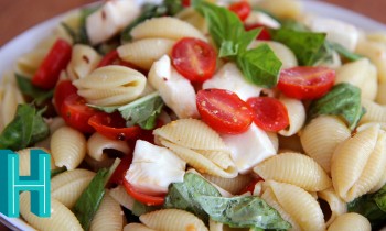 Caprese Pasta Salad |  Hilah Cooking