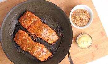 Honey Mustard Salmon Recipe – Laura Vitale – Laura in the Kitchen Episode 922