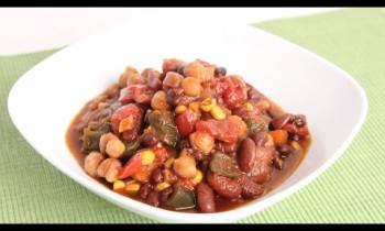 Homemade Three Bean Chili Recipe – Laura Vitale – Laura in the Kitchen Episode