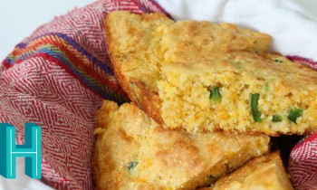 Cheesy Jalapeño Cornbread  |  Hilah Cooking