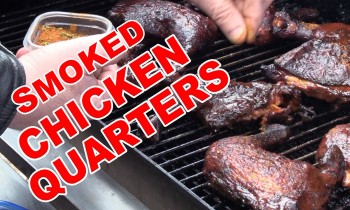 SMOKED CHICKEN QUARTERS recipe